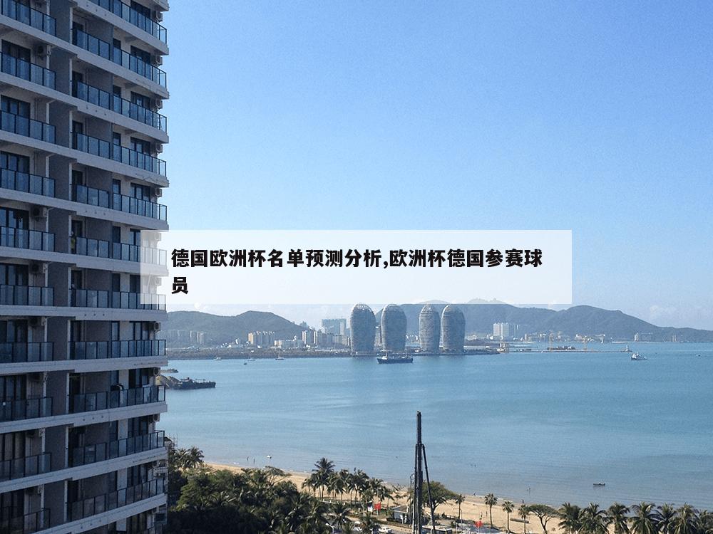 德国欧洲杯名单预测分析,欧洲杯德国参赛球员