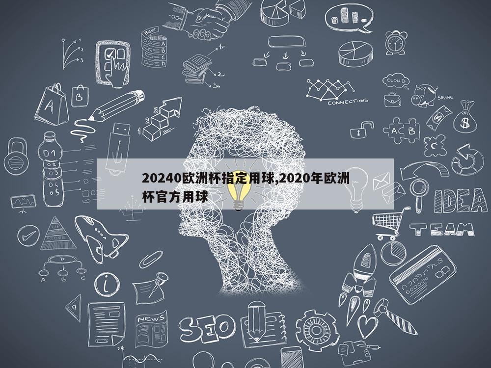 20240欧洲杯指定用球,2020年欧洲杯官方用球